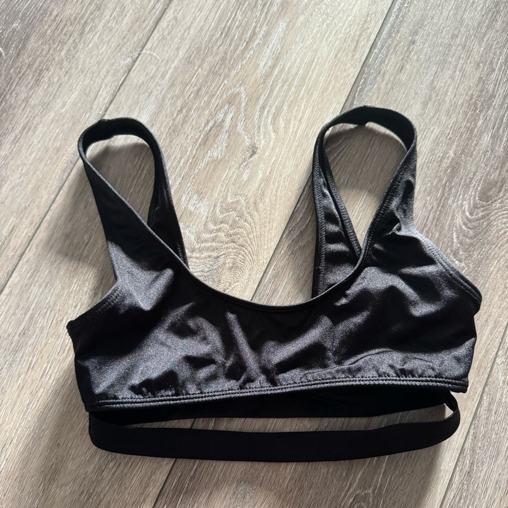 LA hearts XXS black swimsuit top
